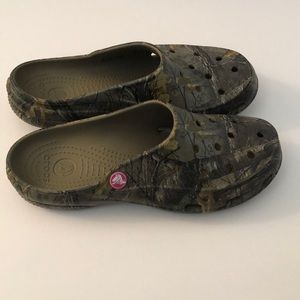 Women’s Real Tree Backless Crocs